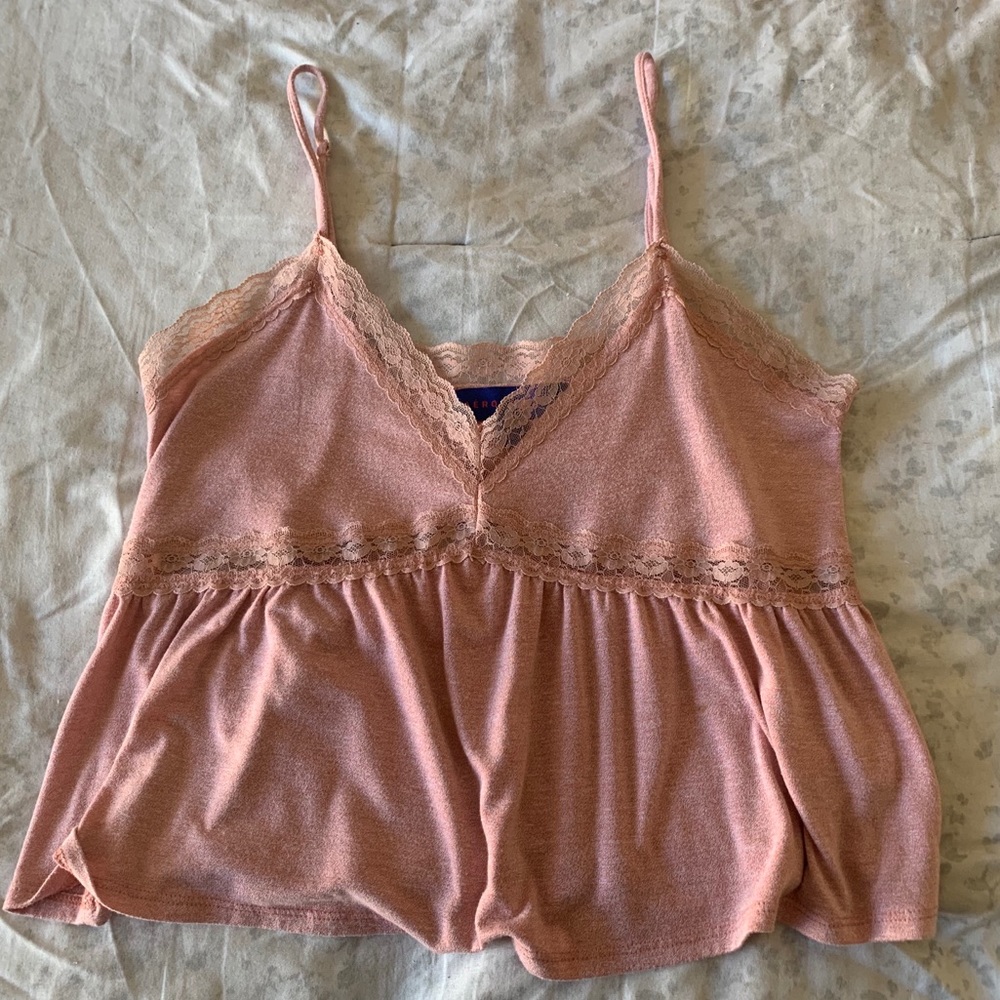 Baby pink cute blouse